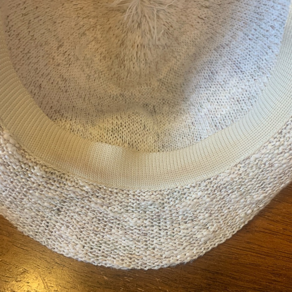 Zara Cream Knit Hat - Picture 10 of 11